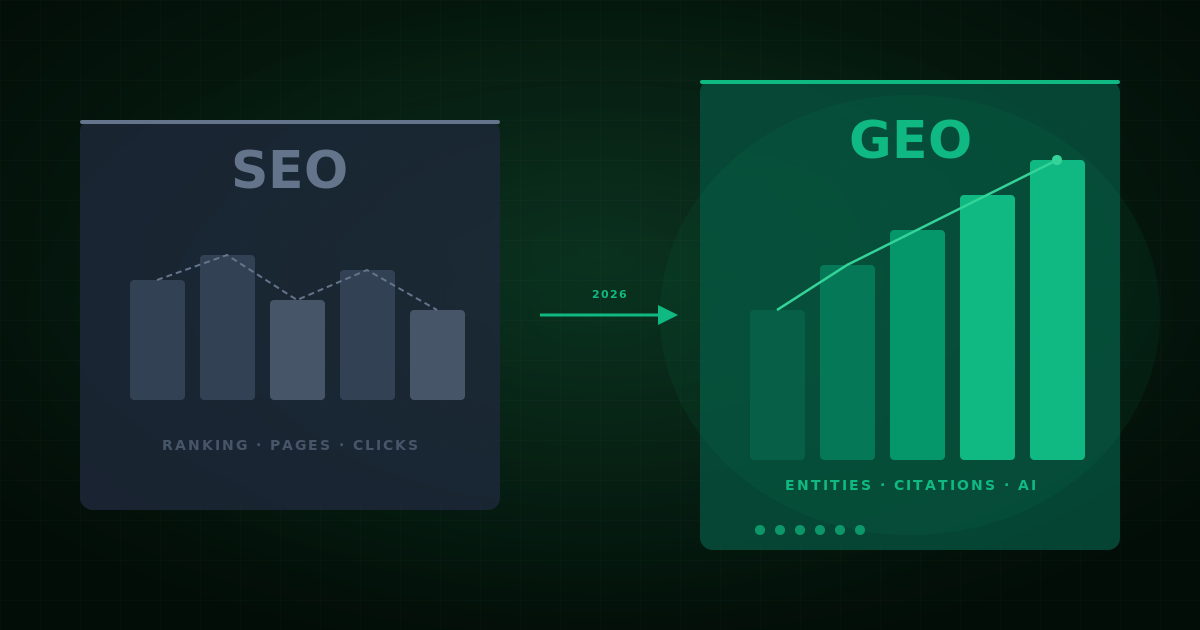 SEO vs GEO en 2026 : comment prioriser pour une PME française